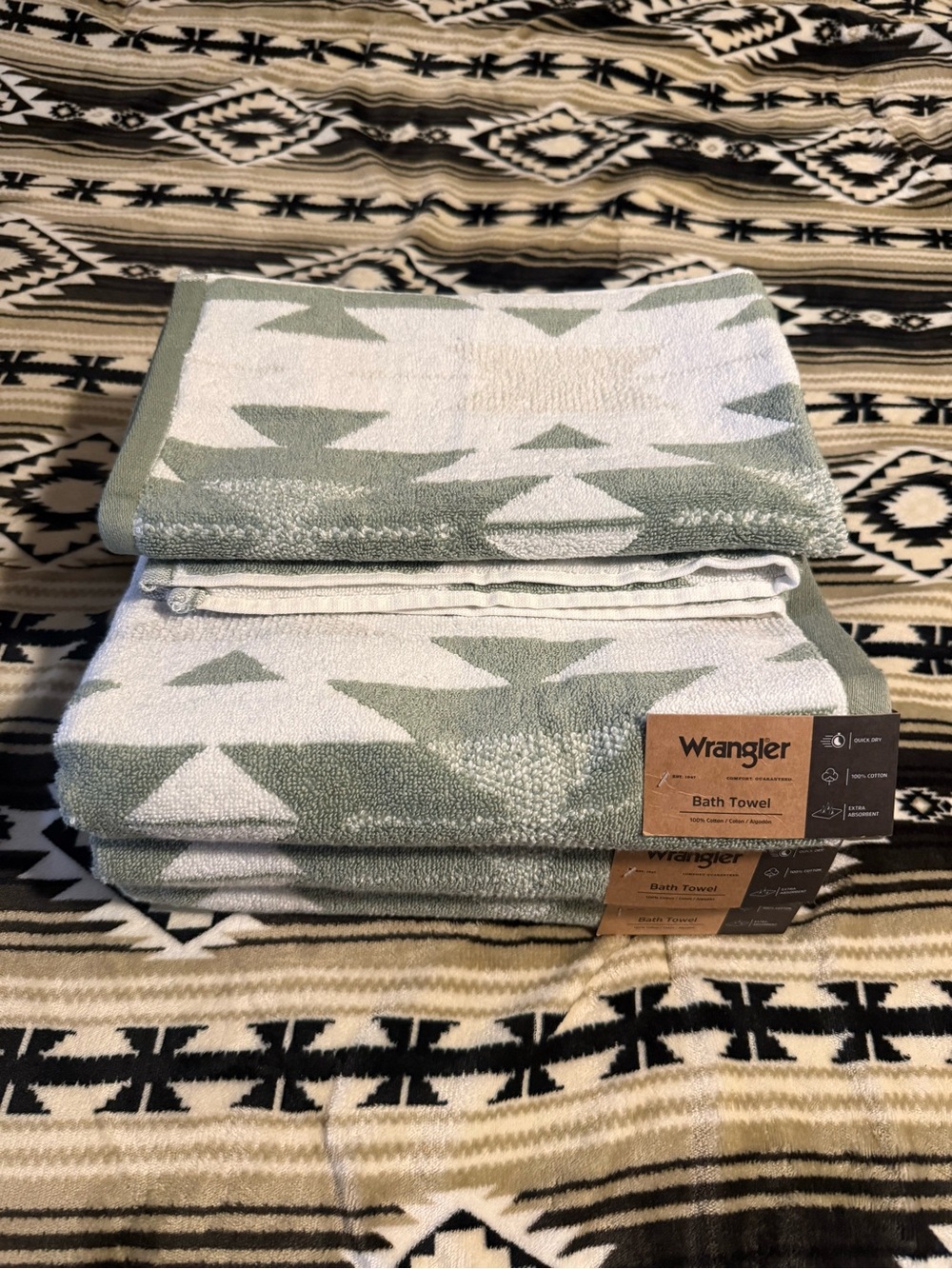 (5) piece Wrangler Towel Set